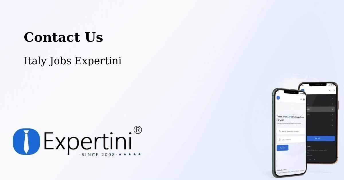 Contact Us - Italy Jobs Expertini